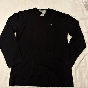 COMME des GARCONS PLAY Men's Long-Sleeve XL NWT